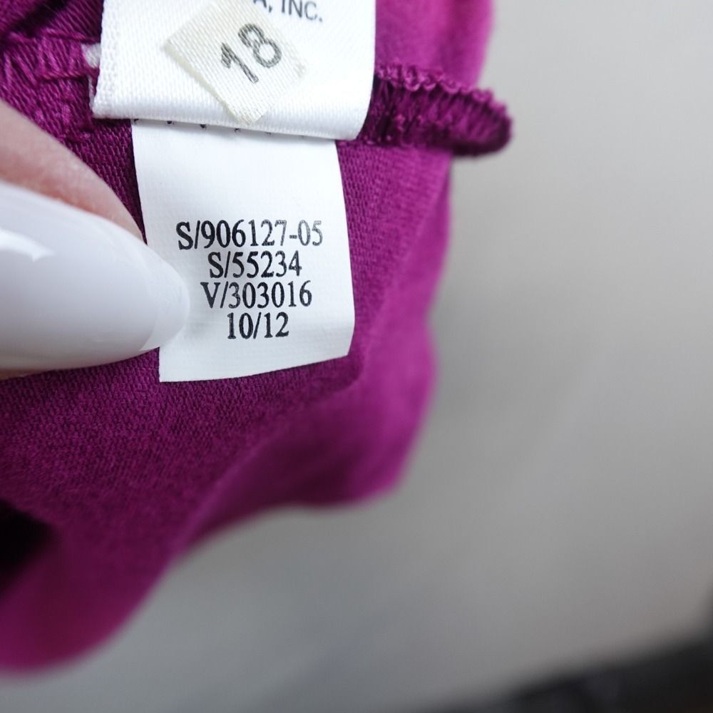 NWT Athleta Jura Dress Womens Small Raspberry Retro Pullover Sleeveless Pockets - Picture 8 of 10